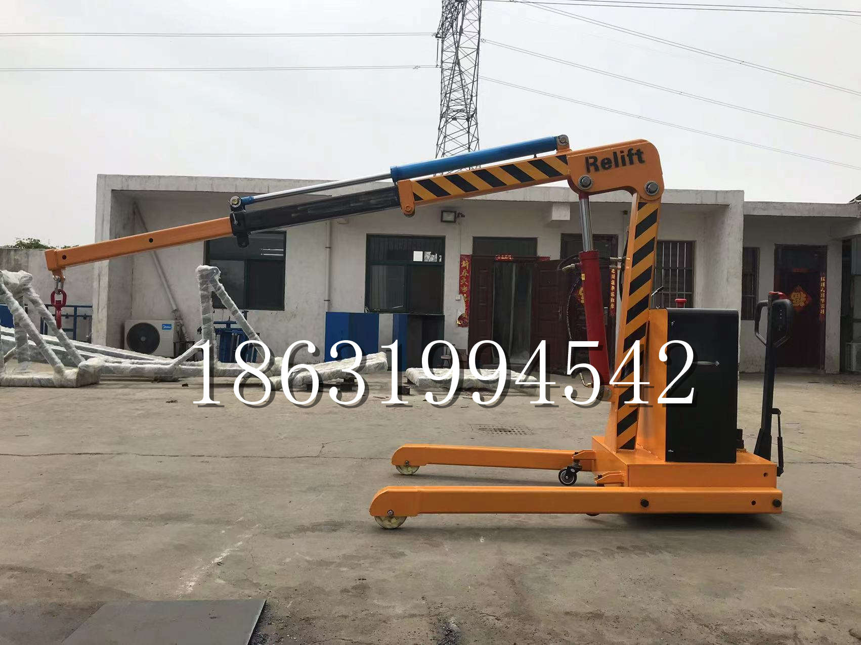 通霄镇久征定做3吨三轮随车吊 农用园林绿化移树吊 平板工程用小吊机