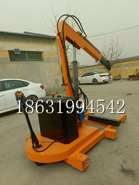 通霄镇自卸车厢随车吊 自制轮式四不像起重机 四驱平板吊 5吨 贵盛